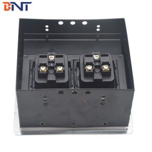 Double EU power computer table connected hidden desktop socket box