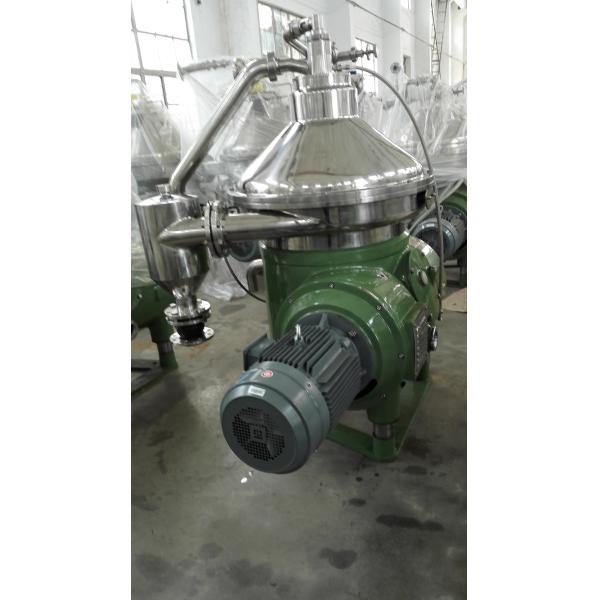 Mobile Disc Stack Separator , Industrial Continuous Centrifuge Reasonable Structure