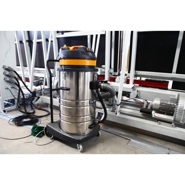Vertical Double Glazing Machinery , Automatic Glass Production Equipment