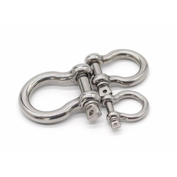 Various Sizes Stainless Steel Shackle Suitable for Rigging and Lifting Tasks Working Load Limit Depends On Size
