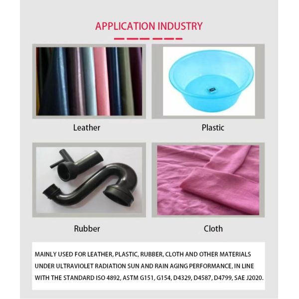 UV Accelerated Aging Tester for Rubber Plastic Leather Shoes with Digital PID Temperature Controller Weathering Test Chamber