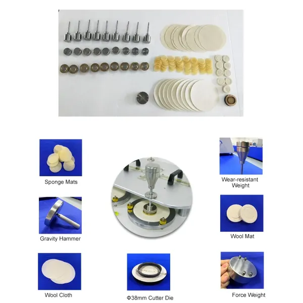 UP-1006 Fully Automated Martindale Abrasion Tester with Memory Function for Anti-Pilling and Wear Resistance Testing