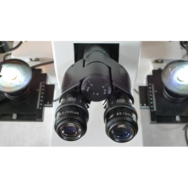 Motorized Digital Forensic Comparison Microscope with High Resolution CCD Camera and LED Illumination for Laboratory Research