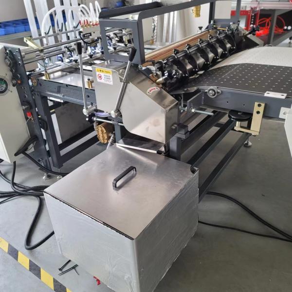 Paper Gluing Gift Box Machine Auto Feeder Box Gluing Machine