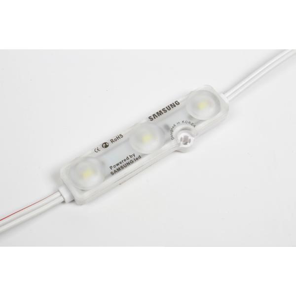 High quality Different led module and Best products Single Color 3 SMD9240 Led Module Signage Light Outdoor Lens 3.5w Lights 12v from China, China's