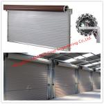 Full Height Motorized Rolling Shutter Industrial Garage Doors Steel Lifting Door