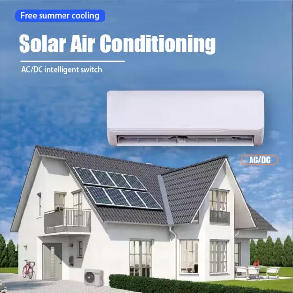 Window Wall Split Solar Powered Air Conditioner Off Grid