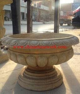 Wholesale fiberglass resin flowerpot planter from china suppliers