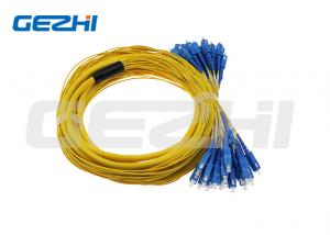 China SC Type Fiber Optic Connector Cable Fiber Optical Patchcord For Communications System on sale