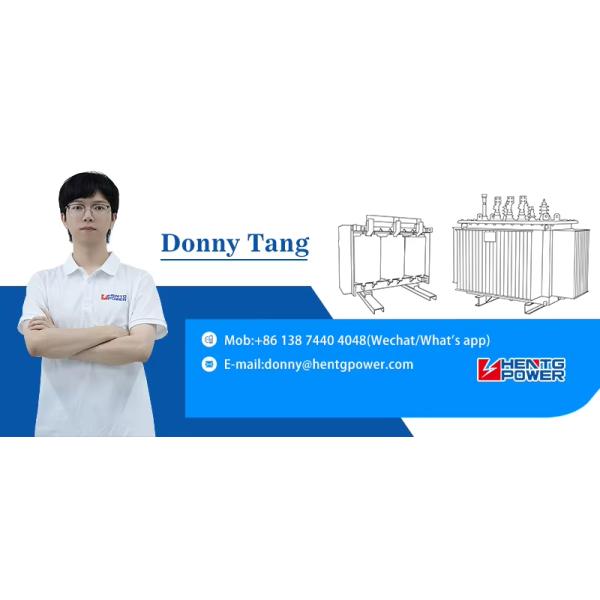 Customizable 50kVA Oil Immersed Power Transformer with 11kV Input and 0.4kV Output for Industrial Use
