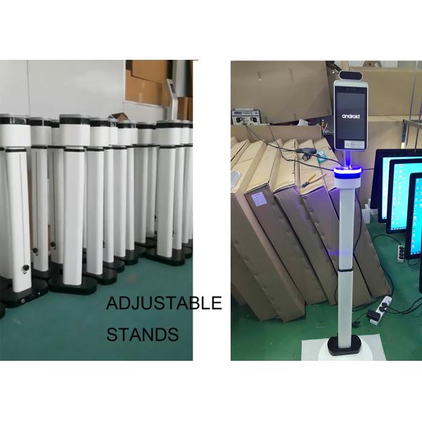 Automatic Face Recognition Access Control Infrared Thermometer with Temperature Sensor Attendance Record function MIPS