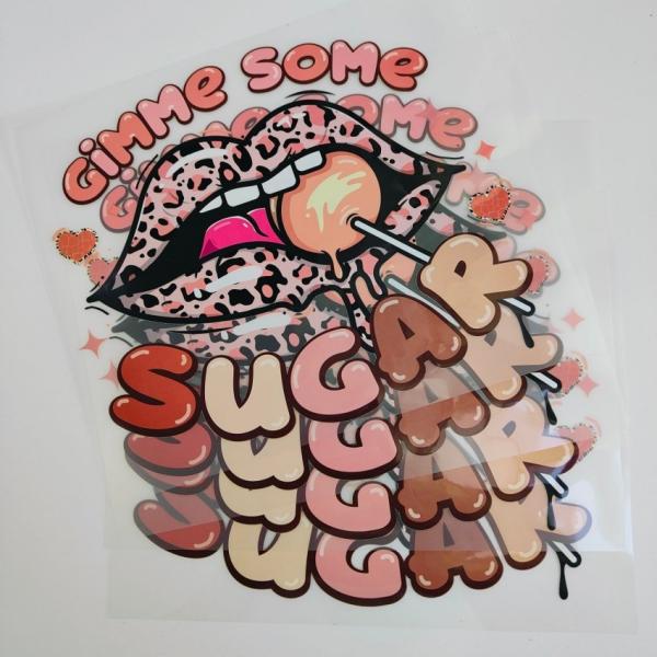 High-Quality PET Material DTF Transfers with Pressure Sensitive Adhesive and Multiple Colors Available