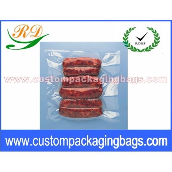 120 Micron PE + NY Composite Vacuum Seal Bag For Meat Packaging