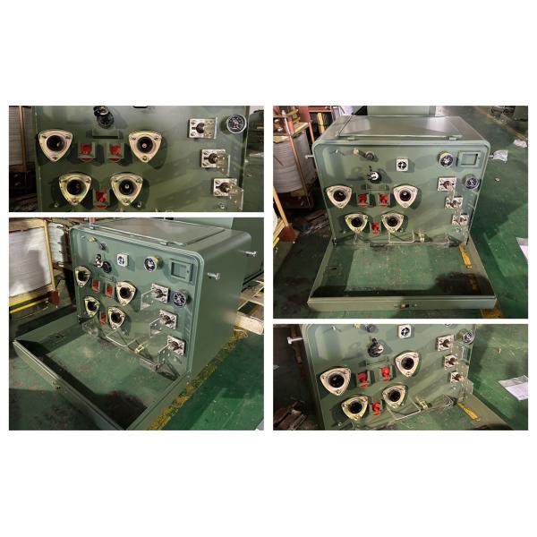 100 KVA Pad Mounted Single Phase Transformer Mineral Oil Fluid ANSI IEEE