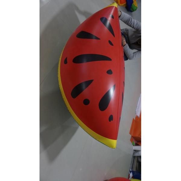 Personalised Fruit Shaped Balloons , 1.2m Long Inflatable Watermelon Slicer