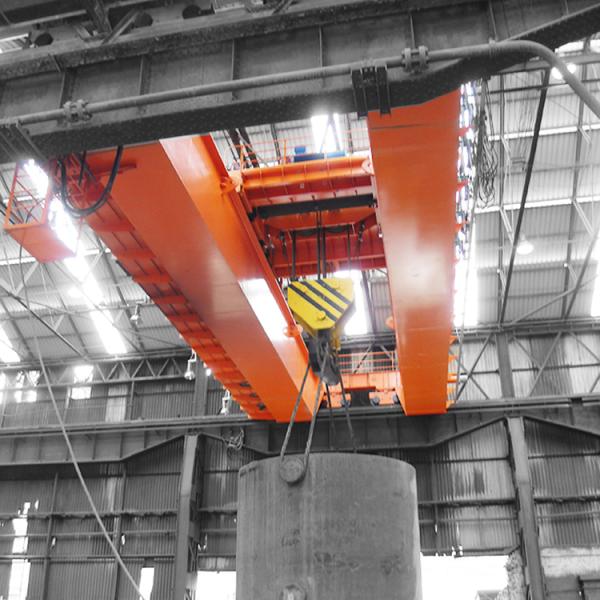QD Model 10 Ton Electric Double Beam Bridge Crane for Workshop