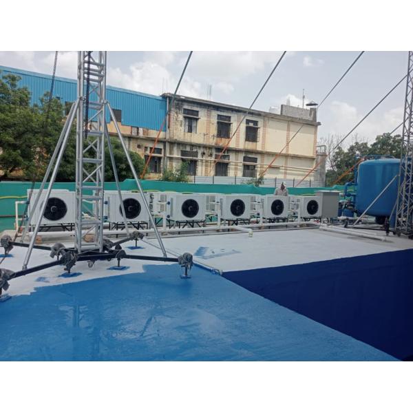 Ultra-Efficient Thermal Regulation Pool Heat Pump with All-Weather Adaptability and Energy Efficiency Ratio 6.0 for Year-Round Swimming