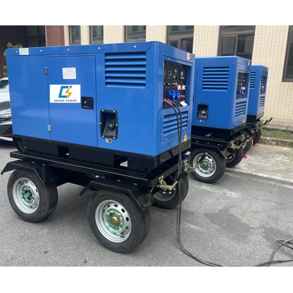 Silent 500A 400Amp Mig Tig DC Welder Diesel-powered Integrated Generator and Welding Machine