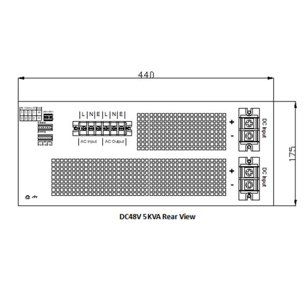 Energy-saving Telecom Rectifier System for DC 48V Output Voltage and Maximum Input Current of 7.5A
