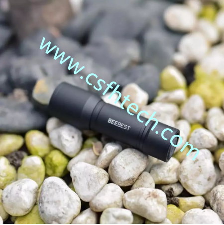 Cxfhgy Mini Portable Zoomable Flashlight Adjustable Focus Lighting Torch For Outdoor Camping Hiking 130m Lightweight AAA