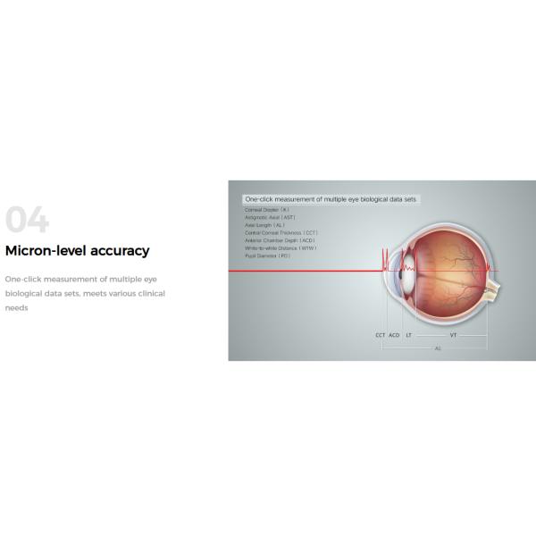 Superb Design Fully Automatic Mode Innovative Technology Ophthalmic Optical Biometer
