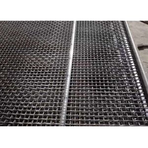 Rectangular Hole Mining Screen Mesh With Hook , Vibrating Screen Mesh