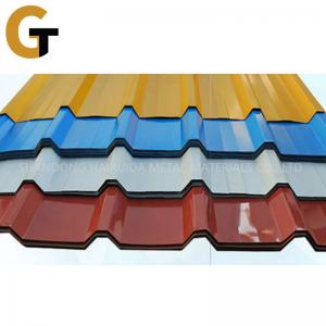 China Galvanized Corrugated Metal Roofing Sheet 1.8m 2.4m 2.5m 3.2m 3.6m on sale