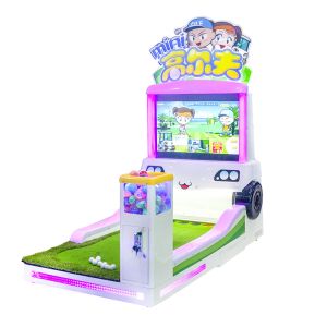 Wholesale Booths Mini Golf Coin Operated Amusement Machines , Children Commercial Arcade Machines from china suppliers