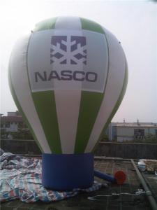 Wholesale CE Inflatable Advertising Products With Logo Printing / 6m High Inflatable Ground Balloon from china suppliers