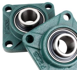 Wholesale Square Flange Pillow Block Bearing UCFX05 UCFX07 UCFX09 4 Bolt UCF X00 Series from china suppliers