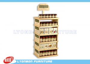Wholesale Supermarket Pine Wood Gondola End Display ODM For Can food , Color Painted from china suppliers