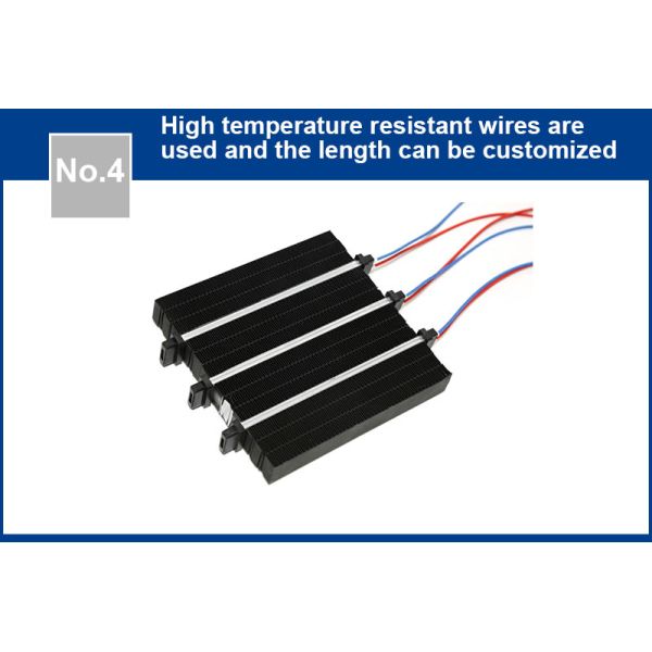 Corrugated PTC Air Heater with 12-600VDC Voltage Range and 300-500W Power Output