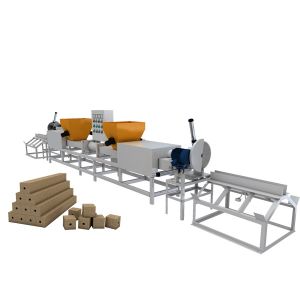 European Wood Pallet Block Making Machine For Euro Pallet