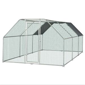 Buy cheap CE Easy Clean 54.5kgs 6x3x2m Walk In Chicken Cage from wholesalers