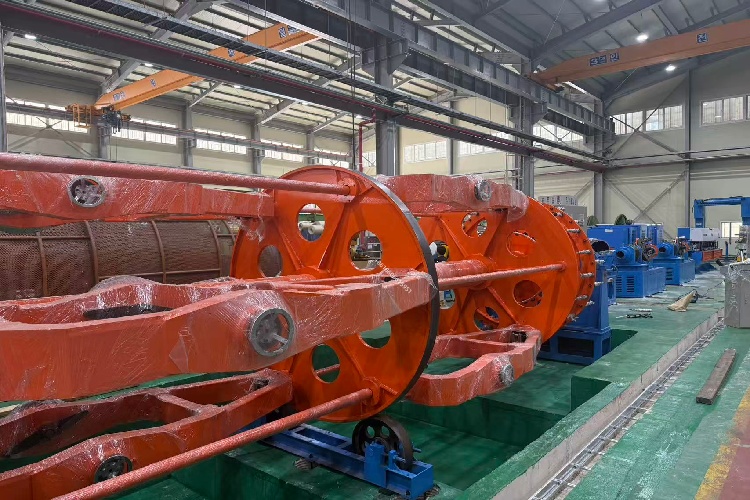 Precision-Built Cradle Laying-Up Machine for Multi-Core Power Cables