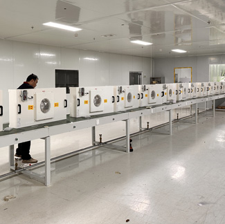 YANING HEPA Filter Fan Filter Unit Laminar Air Flow FFU for Lab Mushroom