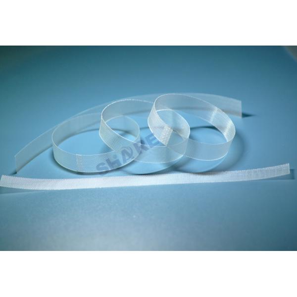 Welded Nylon Filter Mesh Ring Continuous / Cut To Length Tube Filter Overlapping Seam