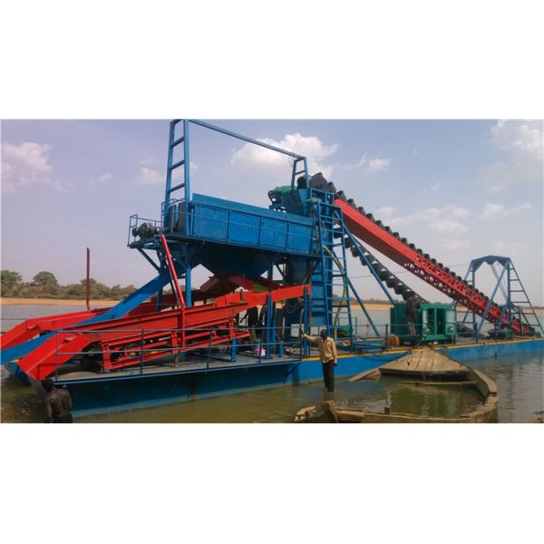 Customizable Jet Suction Dredger with 20m Dredging Depth 10Inch Draught