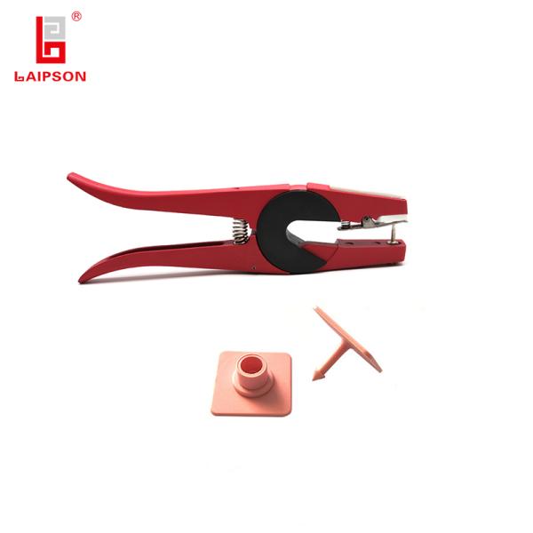Pig Ear Tags With Laser Printing Service Available Including Sequential Numbers Bar Code And QR Code For Livestock Management