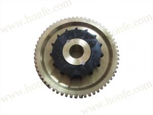 Wholesale PS0401 Weaving Sulzer Loom Spare Parts Worm Wheel / Gear 911-510-111 ISO9001 from china suppliers