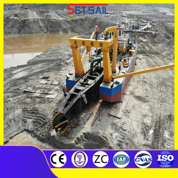 Customized Request Cutter Suction Dredging Gold Sand Mining Dredger with Customization