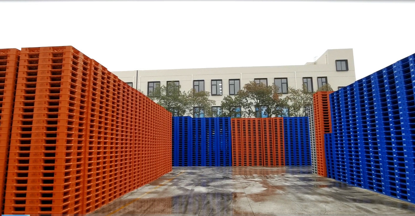 1100*1100mm Plastic Pallet PP Heavy Duty Stackable Injection Reusable Plastic Pallet
