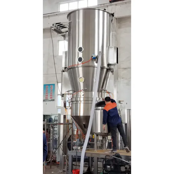 Pharmaceutical GHL High Shear Granulator Automatic Wet Mixing and Granulating Machine