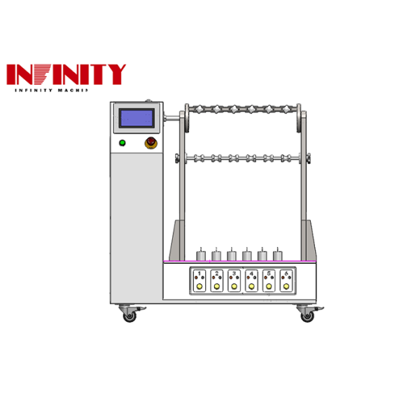 IEC 60884-1:2022 Standard Flexible Cable Flexing Test Machine with Adjustable Bending Angle 1~180°