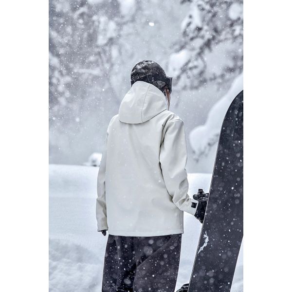 Custom OEM 3L Waterproof Windproof Snowboard Ski Hoodie Winter Couple Ski Jacket