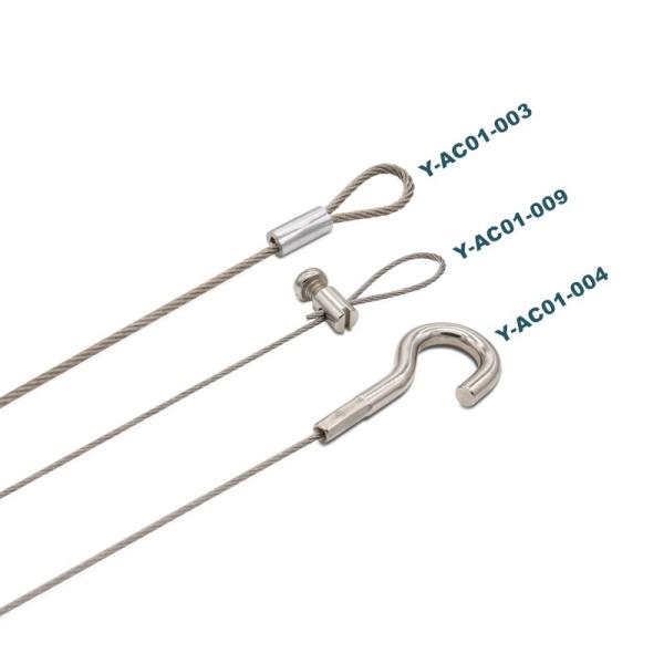 1.2 Mm Galvanized Wire Rope Sling With 3mm Stop End Wire Rope Assembly