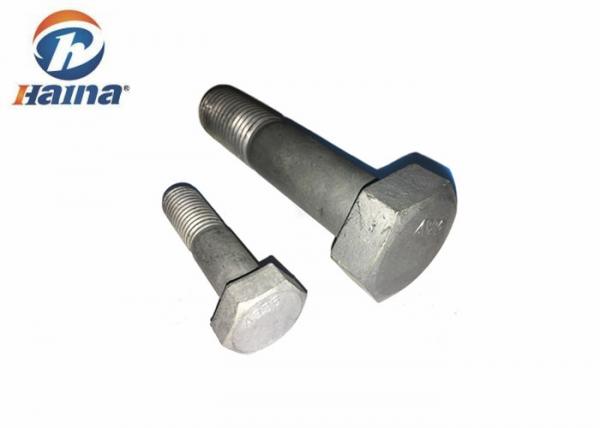 Quality Carbon steel High Strength ASTM A325 Zinc Surface Hex Head Bolts for sale