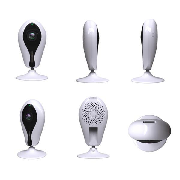 WIFI Security Mega Pixels 180 Degree Wide Angle Security Camera For Video Surveillance