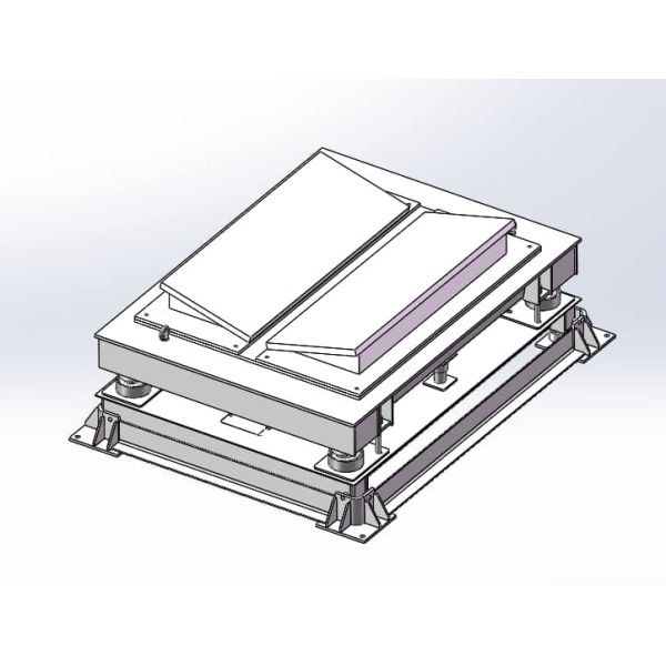 Rugged Heavy Duty Digital Weighing Scale IP65 Industrial Buffer Scale Warehouse Floor Scale