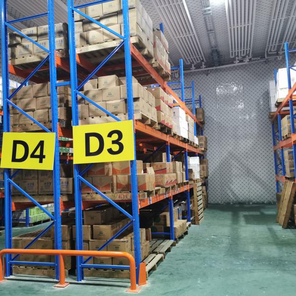 Combination Structure Industrial Racks For Warehouse Orange Blue Grey Green Color